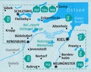 Wandelkaart 714 Kiel, Rendsburg, Schleswig | Kompass