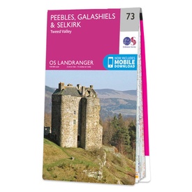 Wandelkaart - Topografische kaart 073 Landranger Peebles, Galashiels & Selkirk, Tweed Valley | Ordnance Survey