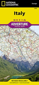 Wegenkaart - landkaart 3304 Adventure Map Italy - Italië | National Geographic