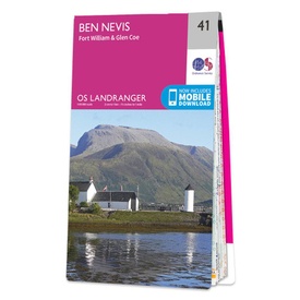 Wandelkaart - Topografische kaart 041 Landranger Ben Nevis, Fort William & Glen Coe | Ordnance Survey