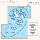 Wandelkaart - Topografische kaart 101 OS Explorer Map Isles of Scilly | Ordnance Survey