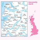 Wandelkaart - Topografische kaart 040 Landranger Mallaig & Glenfinnan, Loch Shiel | Ordnance Survey