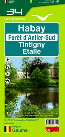 Wandelkaart 34 Habay Forêt d'Anlier-Sud Tintigny Etalle | Mini-Ardenne