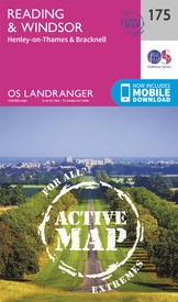 Wandelkaart - Topografische kaart 175 Landranger Active Reading / Windsor / Henley-on-Thames | Ordnance Survey