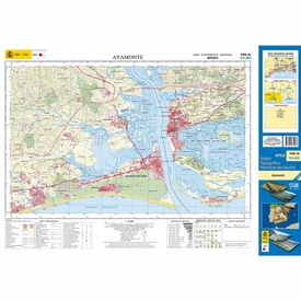 Topografische kaart 998-III Ayamonte | CNIG - Instituto Geográfico Nacional1