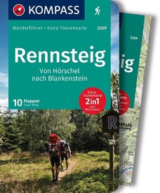 Wandelgids 5259 Wanderführer Rennsteig | Kompass