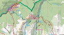 Wandelkaart Trekking map Retezat Mountains | TerraQuest