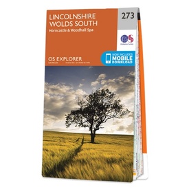 Wandelkaart - Topografische kaart 273 OS Explorer Map Lincolnshire Wolds South | Ordnance Survey