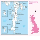 Wandelkaart - Topografische kaart 004 Landranger Shetland - South Mainland | Ordnance Survey