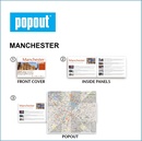 Stadsplattegrond Popout Map Manchester | Compass Maps