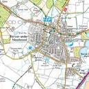 Wandelkaart - Topografische kaart 245 OS Explorer Map National Forest | Ordnance Survey