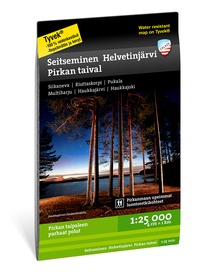 Wandelkaart Terrängkartor Seitseminen Helvetinjärvi Pirkan taival | Finland | Calazo