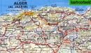 Wegenkaart - landkaart Algeria - Algerije | Gizi Map