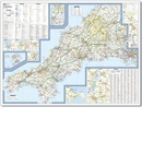 Fietskaart 01 Tour Map Cornwall | Ordnance Survey