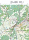 Wandelkaart - Topografische kaart 50/5-6 Topo25 Stavelot - Malmédy - Waimes - Ligneuville | NGI - Nationaal Geografisch Instituut