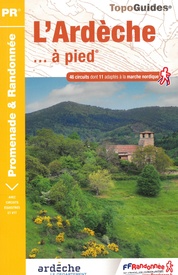 Wandelgids D007 l' Ardèche a pied | FFRP