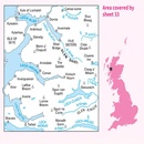 Wandelkaart - Topografische kaart 033 Landranger Loch Alsh, Glen Shiel & Loch Hourn | Ordnance Survey