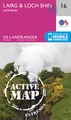 Wandelkaart - Topografische kaart 16 Landranger Active Lairg / Loch Shin | Ordnance Survey