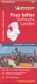 Wegenkaart - landkaart 781 Baltische Staten | Michelin
