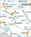 Fietskaart 11 ADFC Radtourenkarte Ostwestfalen Sauerland | BVA BikeMedia