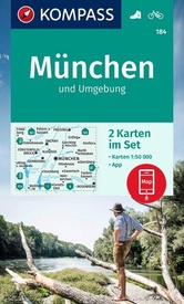 Wandelkaart 184 München | Kompass