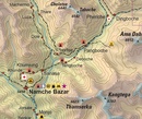 Wandelkaart trekkingmap Island Peak - Mera Peak | Climbing-map