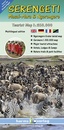 Wegenkaart - landkaart Serengeti – Masai-Mara – Ngorongoro | Harms IC Verlag