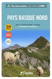 Wandelgids Pays basque nord à pied Soule-Basse Navarre-Labourd | Chamina