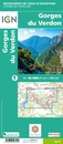 Wandelkaart - Topografische kaart 82018 Gorges du Verdon | IGN - Institut Géographique National