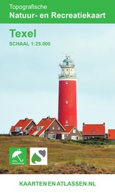 Topografische kaart - Wandelkaart Texel | Kaarten en Atlassen.nl