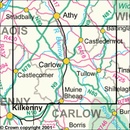 Wandelkaart 61 Discovery Carlow, Kildare, Kilkenny, Laois, Wicklow | Ordnance Survey Ireland