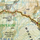 Wandelkaart 1006 Pacific Crest Trail: Klamath Mountains /CA | National Geographic