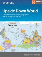 World pol. upside down in omslag