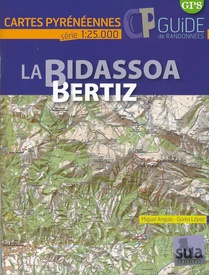 Wandelkaart La Bidassoa - Bertiz | Sua edizioak