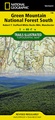 Wandelkaart - Topografische kaart 748 Green Mountain National Forest South - Robert T. Stafford White Rocks NRA - Manchester | National Geographic