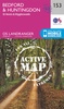 Wandelkaart - Topografische kaart 153 Landranger Active Bedford / Huntingdon | Ordnance Survey