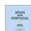 Wandkaart 22070 Spain - Spanje & Portugal 83 x 55 cm | National Geographic