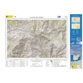 Topografische kaart 576-IV Laguna del Barco | CNIG - Instituto Geográfico Nacional1