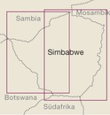 Wegenkaart - landkaart Simbabwe - Zimbabwe | Reise Know-How Verlag