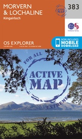 Wandelkaart - Topografische kaart 383 OS Explorer Map | Active Morvern / Lochaline | Ordnance Survey