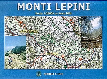 Wandelkaart 06 Monti Lepini | Edizione il Lupo