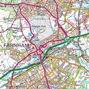 Wandelkaart - Topografische kaart 186 Landranger Aldershot & Guildford | Ordnance Survey