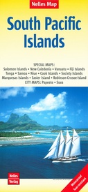 Wegenkaart - landkaart South Pacific Islands - Eilanden Stille Oceaan | Nelles Verlag