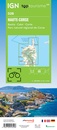 Wegenkaart - landkaart - Fietskaart D2B Top D100 Haute-Corse, Corsica noord | IGN - Institut Géographique National
