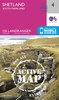 Wandelkaart - Topografische kaart 4 Landranger Active Shetland - South Mainland | Ordnance Survey