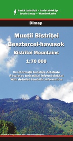 Wandelkaart Bistrita Mountains Map  | Dimap