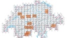 Zwitserland topografische kaarten 25.000 Noord - Noordoosten