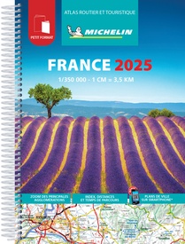 Wegenatlas Frankrijk atlas routier et touristique 2025 - klein formaat | Michelin