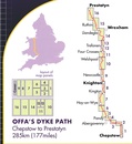 Wandelkaart Offa's Dyke Path | Harvey Maps