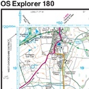 Wandelkaart - Topografische kaart 180 OS Explorer Map Oxford | Ordnance Survey